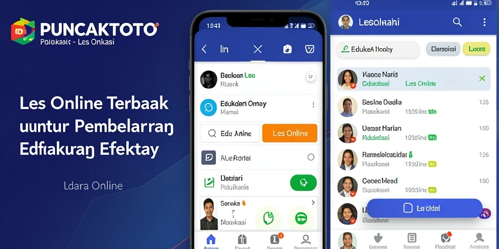 Antarmuka PUNCAKTOTO yang interaktif dan mudah digunakan.