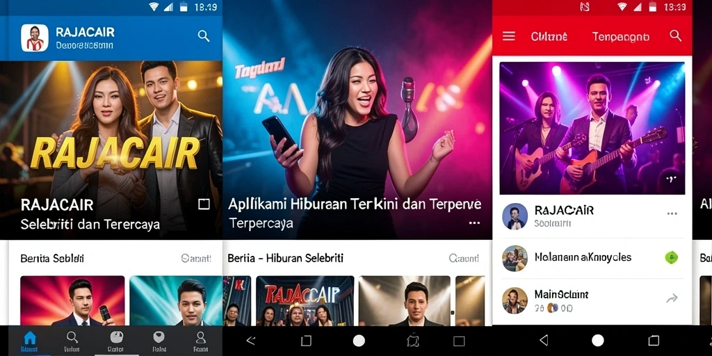 Antarmuka aplikasi RAJACAIR yang menarik dan informatif.