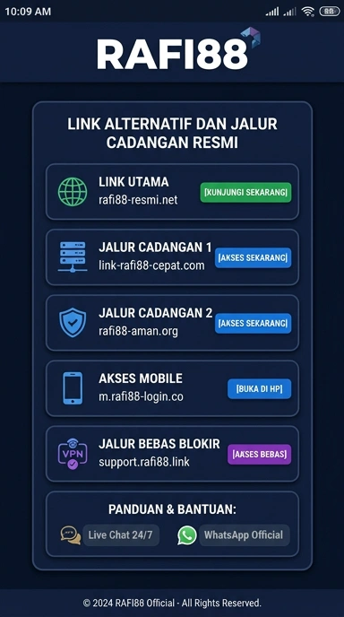 Link Alternatif Rafi88 untuk Pengguna Android