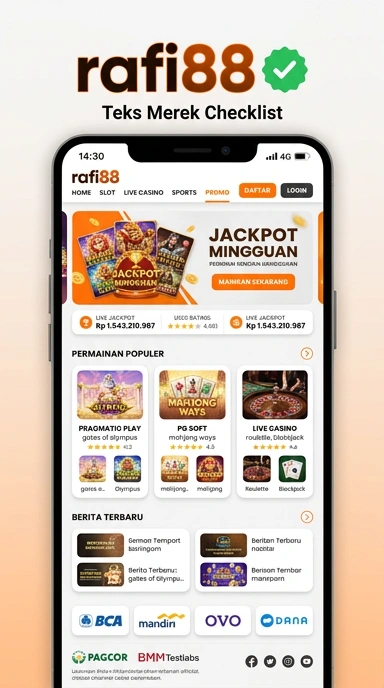 Unduh Aplikasi Resmi rafi88 untuk Android